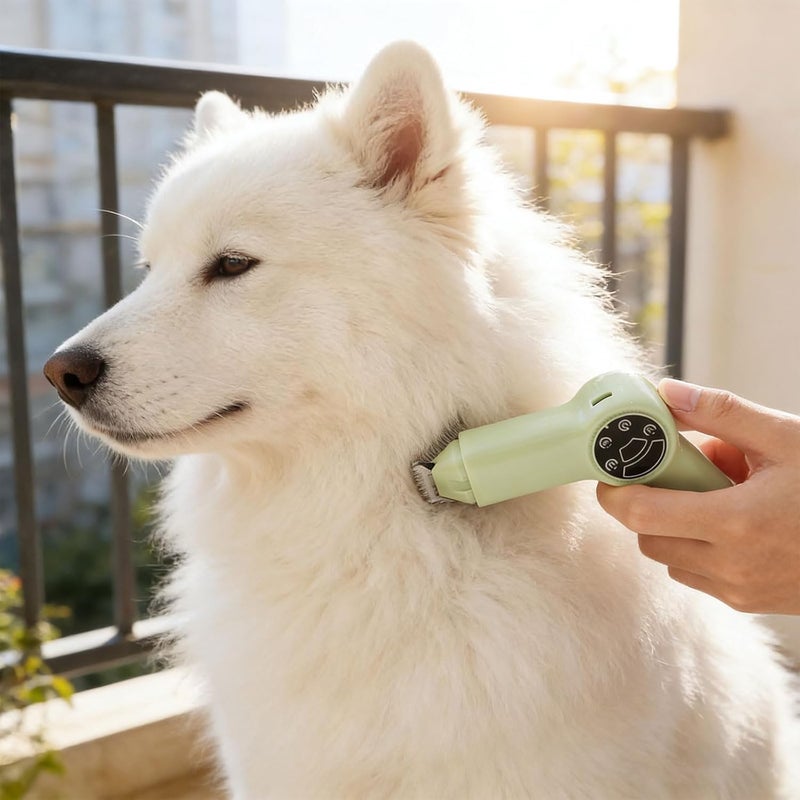Lightweight Quiet Pet Grinder and Hair Trimmer with Guard for Stress-Free Grooming Pet Hair Cutter Stress-Free Grooming - Image 3
