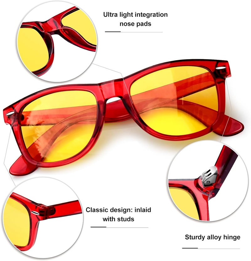 KANASTAL Polarized Sunglasses Men, Fashion Square Sun Glasses Women, Classic Shades for Womens, Driving Fishing Outdoor 100% UV400 Protection - Image 5