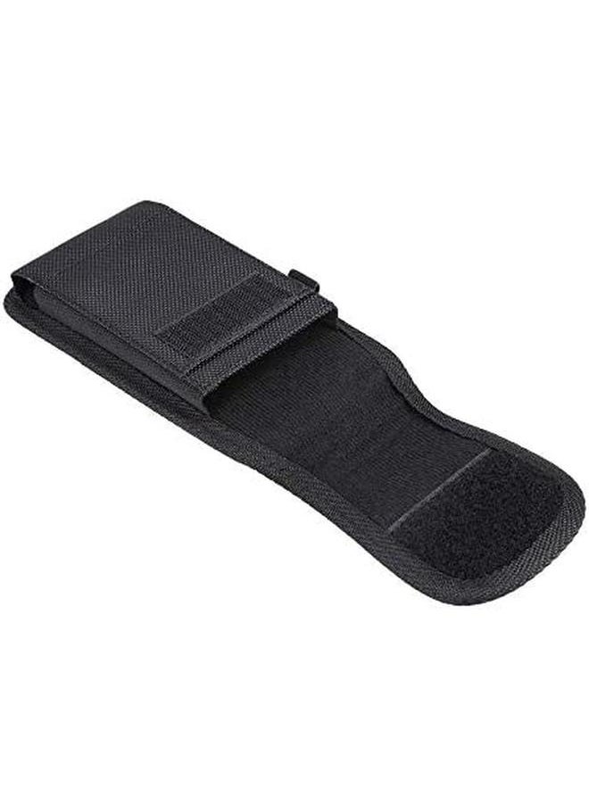 erorex - Nylon Belt Holster With Metal Clip And Card Holder For Kyocera Android One X3 Td Lte Jp X3 Kc Black - Image 1