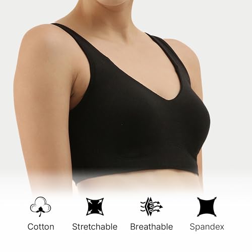 Enamor A106 Beginners Everyday Bra • Padded • Wirefree • Full Coverage - Image 4