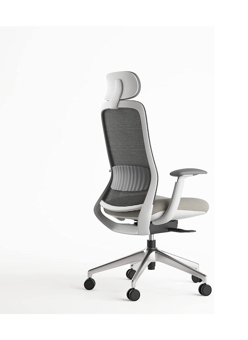 NAVODESK NIO Chair, Ergonomic Design, Premium Office & Computer Chair with adjustable features by Navodesk (Sky Grey)  - Image 2