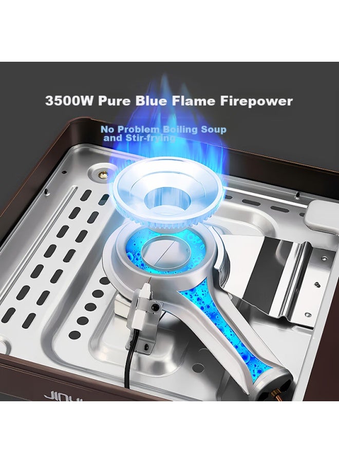 Jinyu Jinyu Portable Camping Stove, Explosion-proof Gas Stove, Magnetic Stove, Outdoor Gas Stove, Cartridge Stove, Cartridge Burner - Image 2