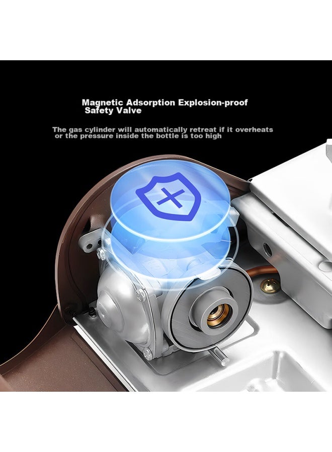 Jinyu Jinyu Portable Camping Stove, Explosion-proof Gas Stove, Magnetic Stove, Outdoor Gas Stove, Cartridge Stove, Cartridge Burner - Image 3