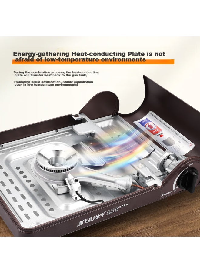 Jinyu Jinyu Portable Camping Stove, Explosion-proof Gas Stove, Magnetic Stove, Outdoor Gas Stove, Cartridge Stove, Cartridge Burner - Image 4