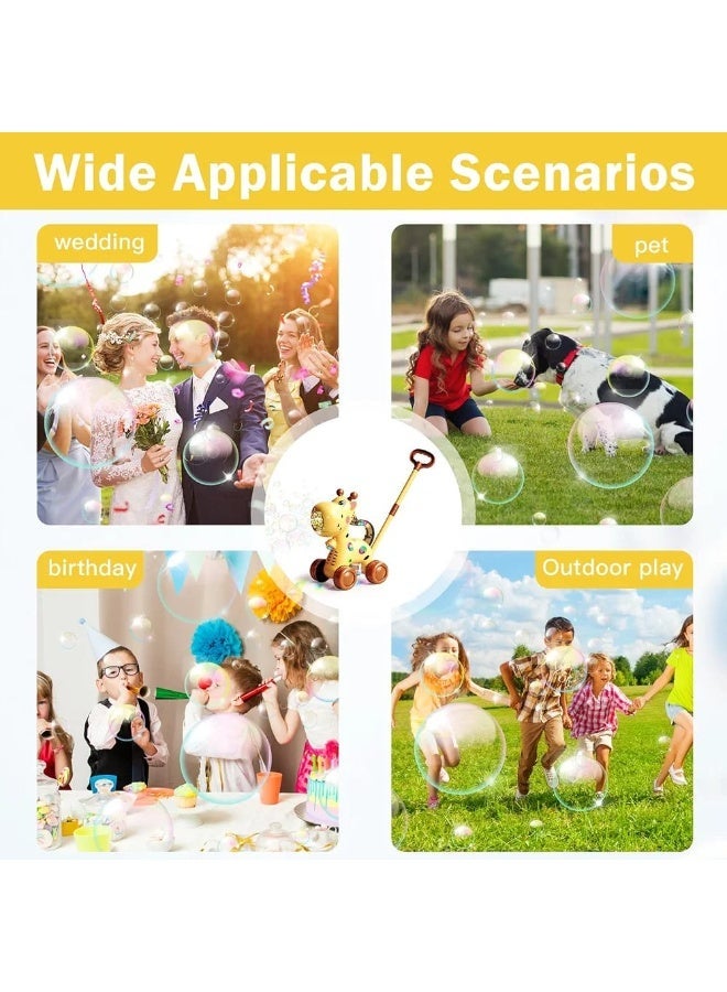 Automatic Bubble Machine for Kids, Kids Soap Bubble Machine, Bubble Blower Toy for Children, Bubble Making Machine for Kids, Automatic Bubble Maker, Rechargeable Bubble Machine, Electric Bubble Blower Toy, Portable Bubble Machine for Kids, LED Bubble Machine Toy, Bubble Toy with LED Lights, Party Bubble Machine for Kids, Outdoor Bubble Maker Toy, Bubble Lawn Mower Machine, Bubble Mower Toy for Kids, Kids Lawn Mower Toy, Soap Bubble Making Lawn Mower, Bubble Cart Toy for Kids, Kids Bubble Car, Bubble Mower Cart, Push Bubble Toy for Children, Giraffe Bubble Machine, Giraffe Bubble Toy for Kids, Light Up Giraffe Bubble Machine, Automatic Giraffe Bubble Blower, Rechargeable Giraffe Bubble Maker, Kids Bubble Blowing Machine - Image 5