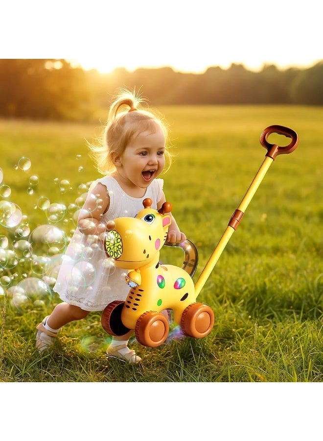 Automatic Bubble Machine for Kids, Kids Soap Bubble Machine, Bubble Blower Toy for Children, Bubble Making Machine for Kids, Automatic Bubble Maker, Rechargeable Bubble Machine, Electric Bubble Blower Toy, Portable Bubble Machine for Kids, LED Bubble Machine Toy, Bubble Toy with LED Lights, Party Bubble Machine for Kids, Outdoor Bubble Maker Toy, Bubble Lawn Mower Machine, Bubble Mower Toy for Kids, Kids Lawn Mower Toy, Soap Bubble Making Lawn Mower, Bubble Cart Toy for Kids, Kids Bubble Car, Bubble Mower Cart, Push Bubble Toy for Children, Giraffe Bubble Machine, Giraffe Bubble Toy for Kids, Light Up Giraffe Bubble Machine, Automatic Giraffe Bubble Blower, Rechargeable Giraffe Bubble Maker, Kids Bubble Blowing Machine - Image 3