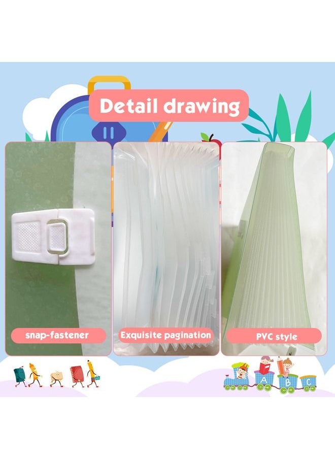 XIANGYU - Simple Plastic Pockets Expanding Print Expanding File Folder With Handle - Image 1