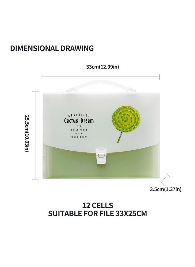 XIANGYU - Simple Plastic Pockets Expanding Print Expanding File Folder With Handle - Image 1