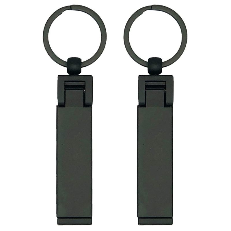Table Bag Hook 2-in-1 Foldable Zinc Alloy - Non-slip Gravity-secured Mechanism Phone Stand for Restaurant Office Travel Home - Image 1