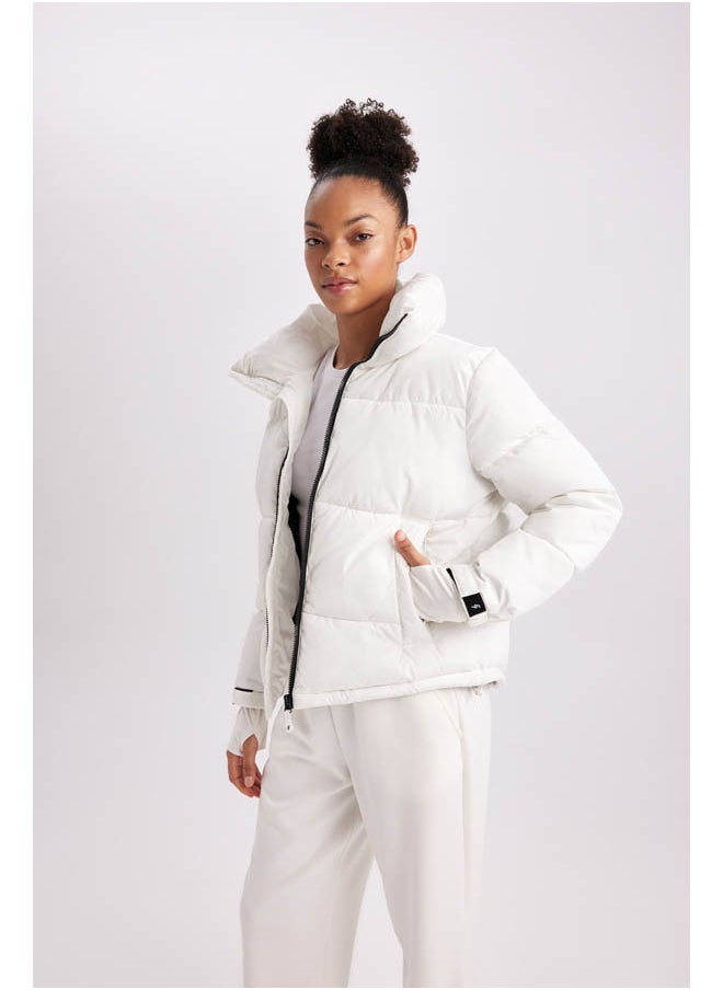 DeFacto Woman Regular Fit Hooded Coat  - Image 3