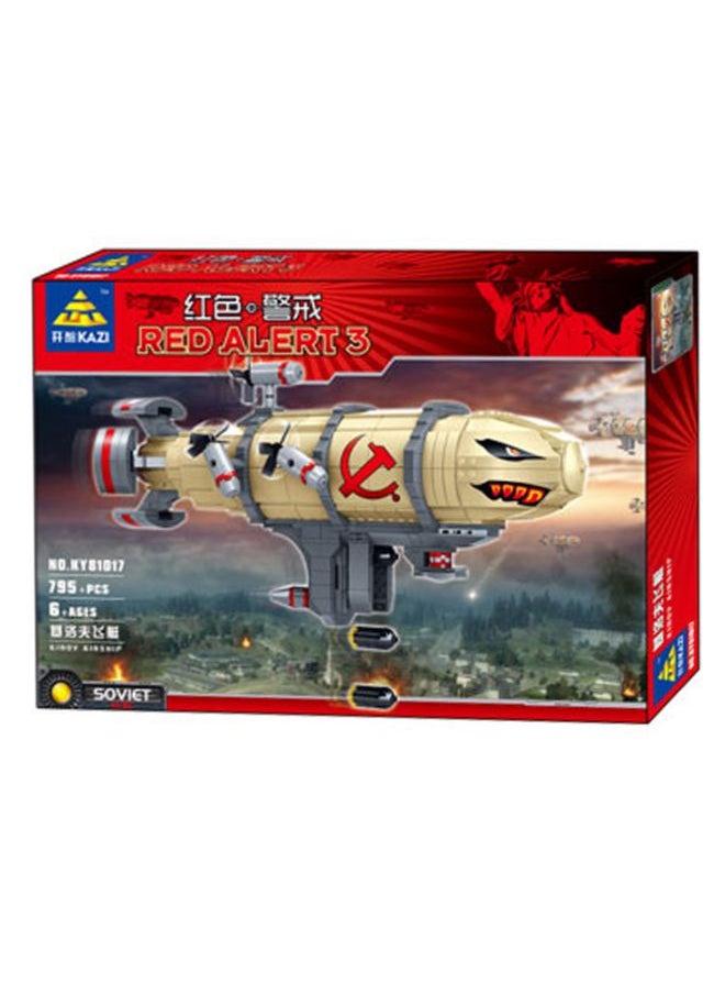 Red Alert 3 Red Military Balloon 795 Pieces 