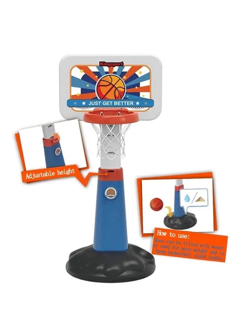 ALCOACH Basketball Hoop Portable & Adjustable Height Kids Playing Indoor Outdoor Games for Kids Fun Activities Educational Toys Sports Toys Gifs for Boys and Girls 5 to 10+ Years Old baby - 35 - Image 2
