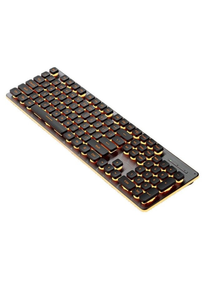 Silent Keyboard And Mouse Set Wired Wireless Gaming Laptop Girls Office Typing Feels Good Mechanical