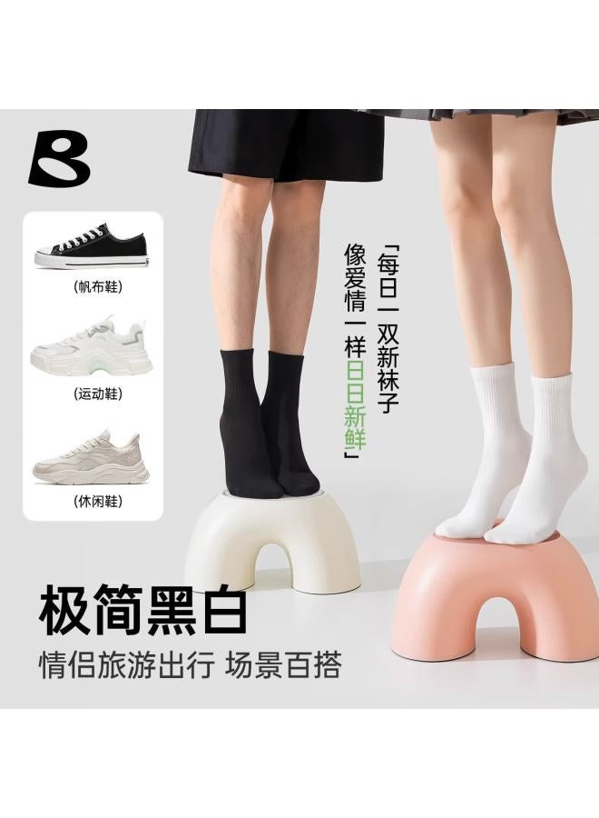 Badigao Disposable Socks Uni Daily Use Military Training Travel Odor-resistant Summer Men Business Trip Wash-free
