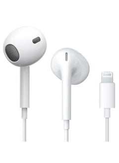 Lightning Headphone Wired for iPhone 13 [Apple MFi Certified] Built-in Microphone & Volume Control, in-Ear Stereo Headset Compatible with iPhone 13 Mini/SE/12 Pro/12Pro Max/11/X/8 7-All iOS System
