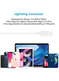 ELTRAZONE Lightning Headphone Wired for iPhone 13 [Apple MFi Certified] Built-in Microphone & Volume Control, in-Ear Stereo Headset Compatible with iPhone 13 Mini/SE/12 Pro/12Pro Max/11/X/8 7-All iOS System  - Image 4