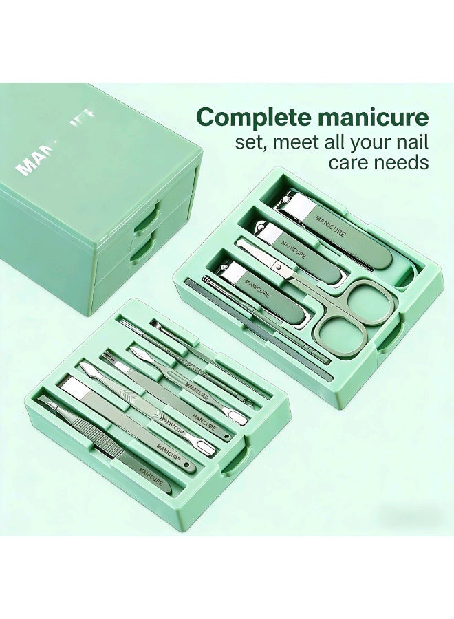 MANICURE مجموعة مقص أظافر متعددة الوظائف للمنزل - Image 3