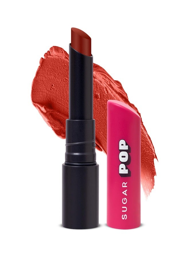 SUGAR POP Matte Ultrastay Lipstick | Vitamin E | 100% Transferproof - 09 Cocoa Crush 4 GM - Image 1
