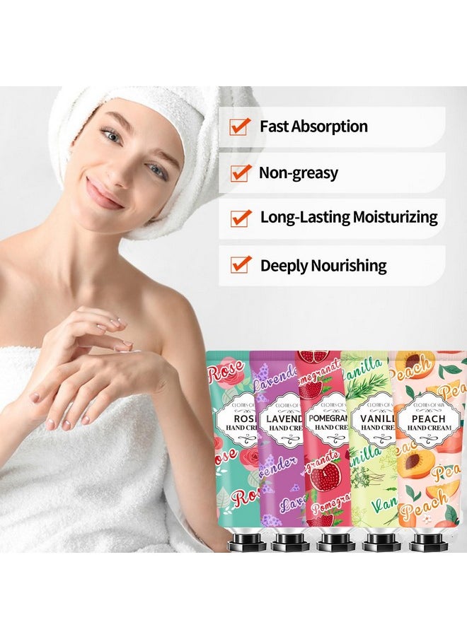 Clothes of skin 8 Pack Hand Cream Gift Set,Christmas Gifts For Women,White Elephant Gifts Stocking Stuffers For Teengirls,Mini Travel Size Lotion For Appreciation Gifts Teacher Gifts,Hand Lotionfor Dry Cracked Hands 