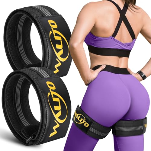 WALITO Booty Bands for Women Glutes - BFR Blood Flow Restriction Bands with Weekly Plan for Legs, Butt & Hip Building, Occlusion Bands for Workouts, Fabric Bands for Squat Butt & Thigh - Image 1