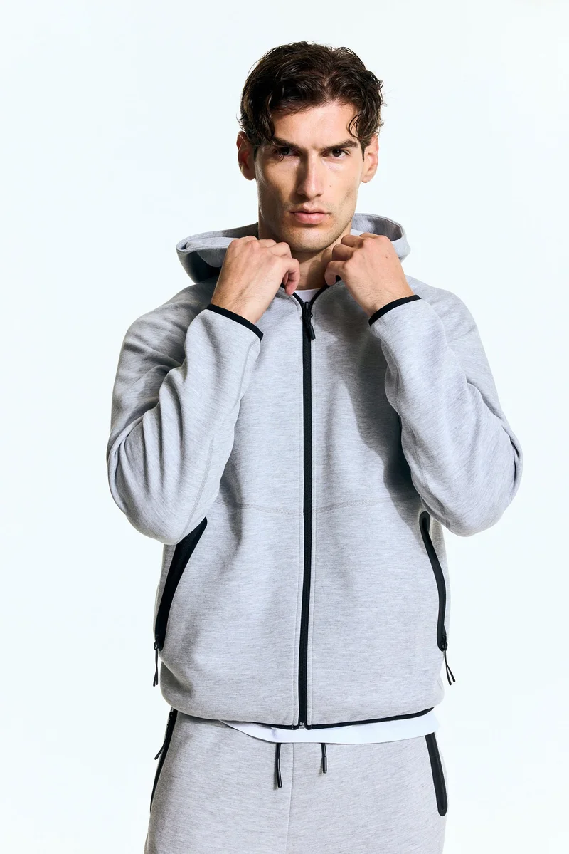 H&M DryMove™ Zip-through hoodie