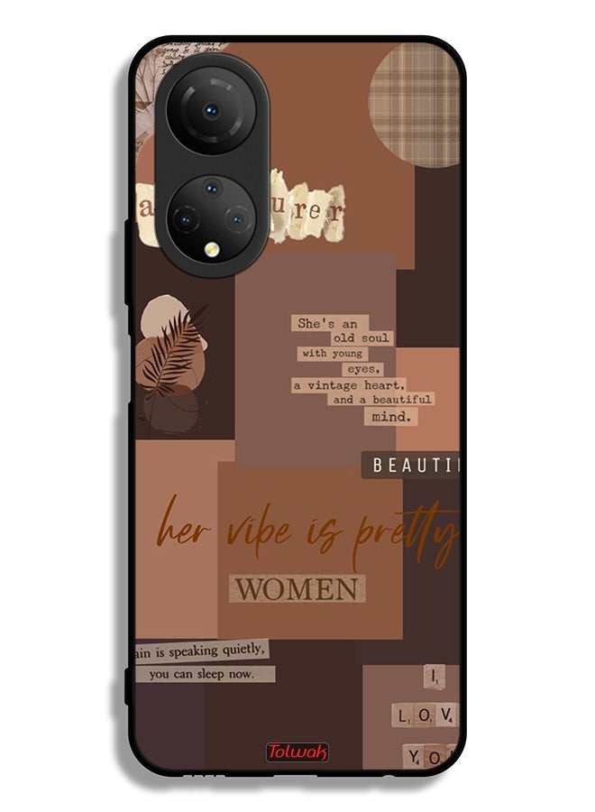 Tolwak Honor X7 Protective Case Cover Adventurer Women - Image 2