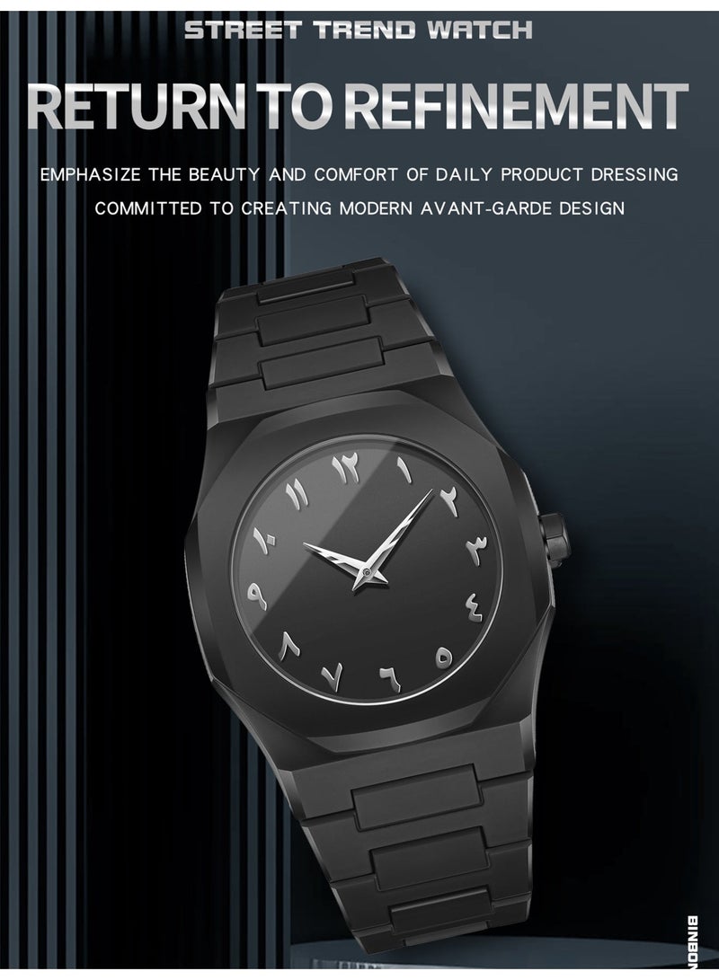 نافيفورس الرجال للساعات الحد الأدنى الإبداعي الرياضة والترفيه ساعة التصميم الإبداعي للماء الرجال الساعة الكوارتز - Image 2