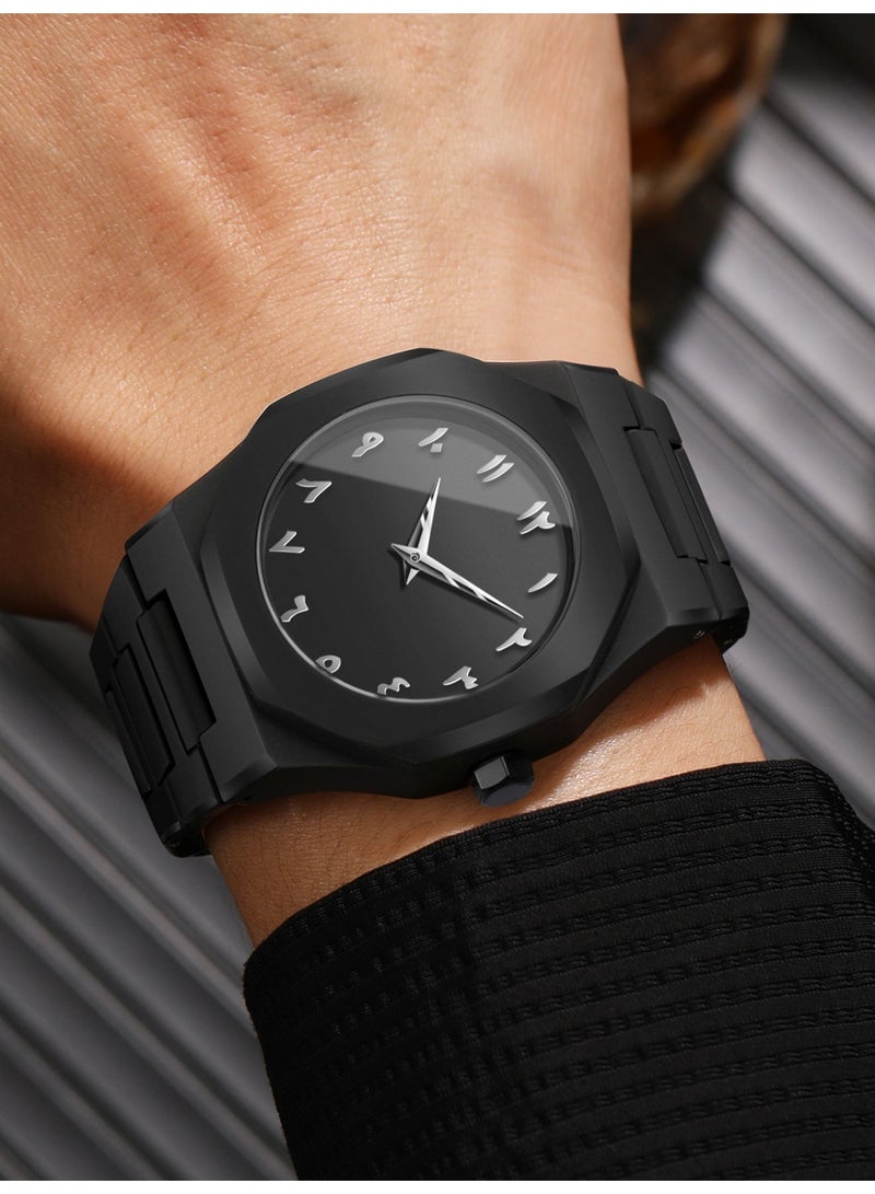 نافيفورس الرجال للساعات الحد الأدنى الإبداعي الرياضة والترفيه ساعة التصميم الإبداعي للماء الرجال الساعة الكوارتز - Image 4