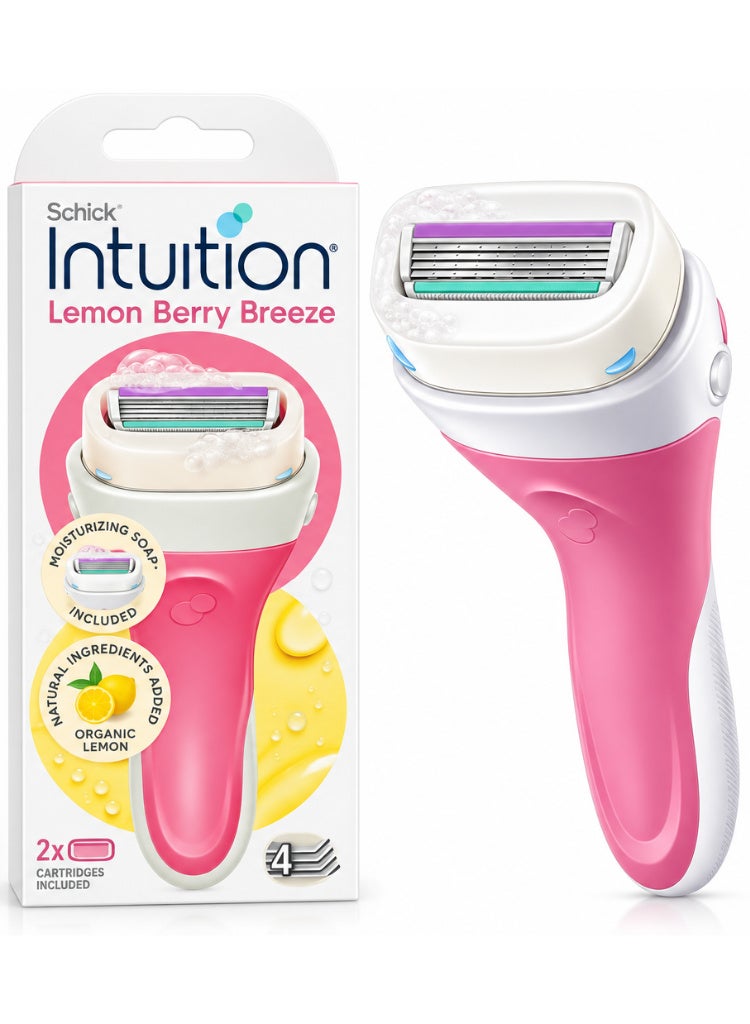Intuition Lemon Berry Breeze Razors for Women
