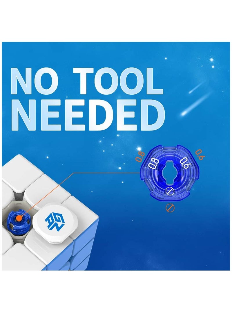 GAN 356 M 3x3 Magnetic Speed Cube Stickerless Lite ver no Extra GES - Image 3