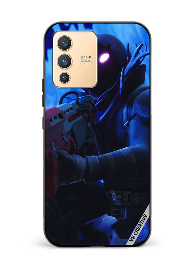 Protective Case Cover For Vivo V23 5G Fortnite Design Multicolour
