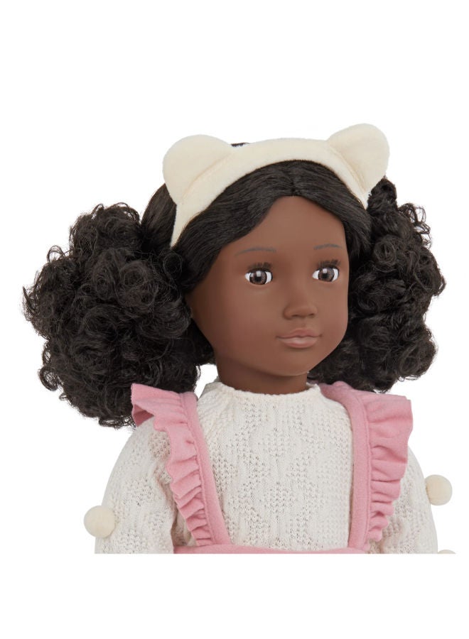 Our Generation Sweet As Jam Pink Jumper Skirt Outfit & Play Food Set For 18" Dolls  - Image 3