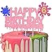 ChoJoy Slime Cake Topper Art Slime 6th Birthday Decoration for Slime 6th Themed Birthday Party 6 - Image 3