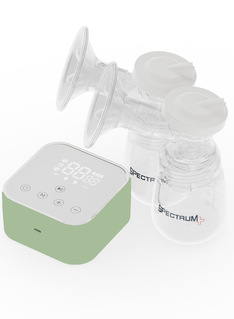 Spectrum Electric Breast Pump Easy Comfort Natural Breast Pump Breastfeeding Pump with 4 Modes & 9 Levels, Ultra-Quiet, BPA Free, Rechargeable Breast Milk Pump for Home and Travel - Image 3