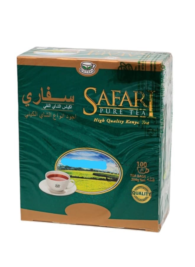 سفاري الشاي الكيني 100 فتلة