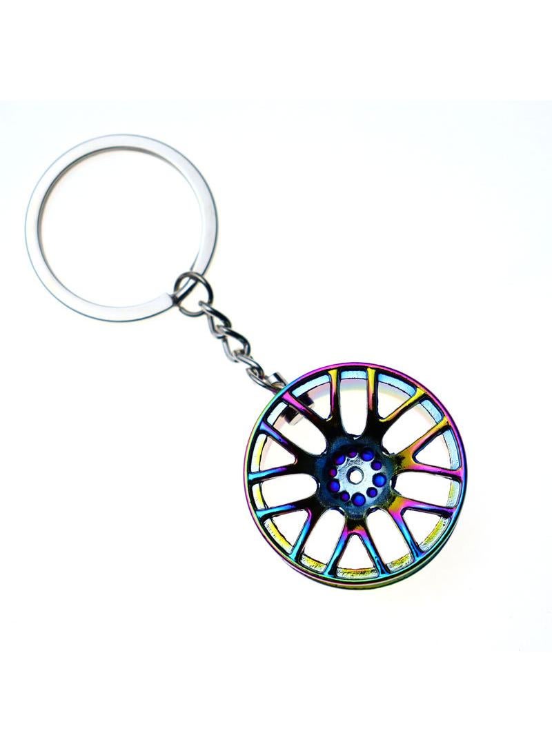 general 4-Piece Zinc Alloy 3D Hubs Keychain Set 37mm  - Image 5