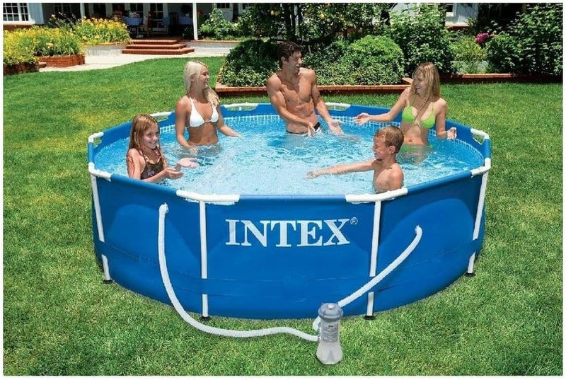 Intex Metal Frame Pool Set - 28202 305x76cm - Image 3