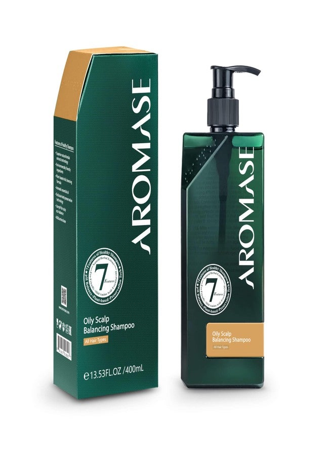 Aromase Dandruff Shampoo for Men - Clarifying Shampoo for Oily Scalp - Soothing, Gentle Cleanse - No Parabens, SLS, or Silicone - 14 oz - Image 1
