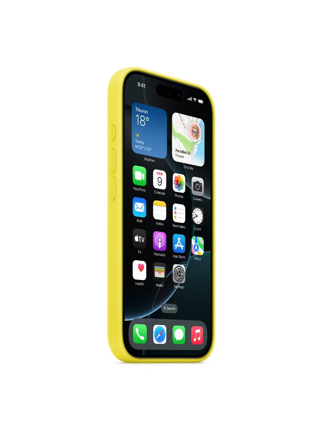 Apple iPhone 16 Pro Silicone Case With MagSafe - Star Fruit - Image 5