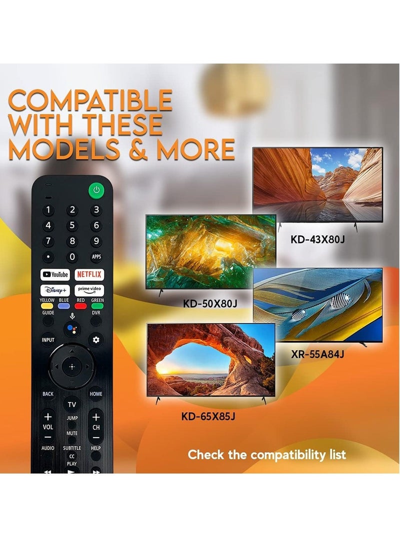 ELTRAZONE Remote Control for Sony Bravia TVs – Compatible with KD-43X80J, XR-50X90J, XR-55A80J & More – Includes Netflix, Disney+, Prime Video, YouTube Buttons - Image 4