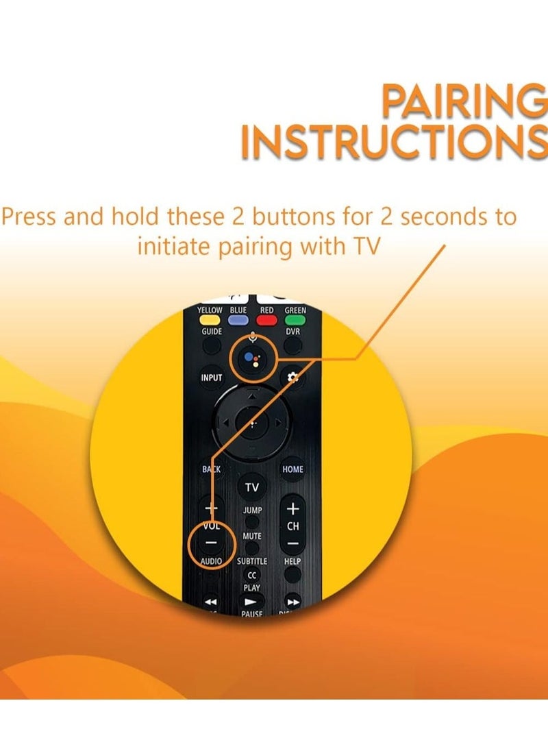 ELTRAZONE Remote Control for Sony Bravia TVs – Compatible with KD-43X80J, XR-50X90J, XR-55A80J & More – Includes Netflix, Disney+, Prime Video, YouTube Buttons - Image 5