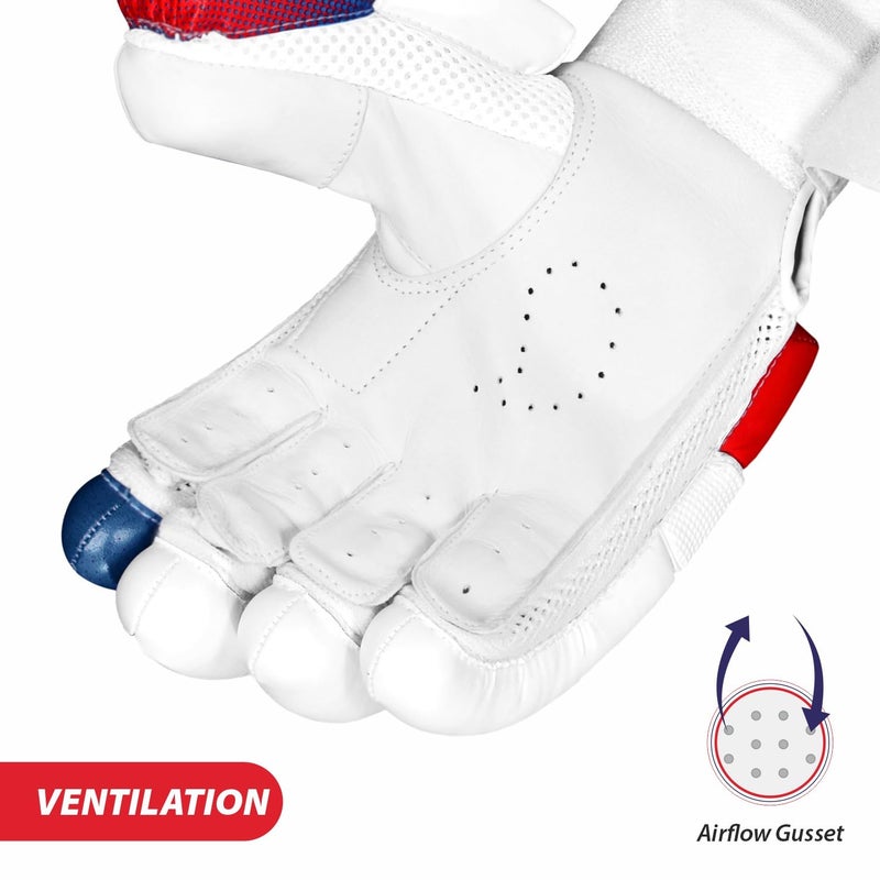 DSC Rave Cricket Batting Gloves, Size - Mens, Right Hand - Image 5