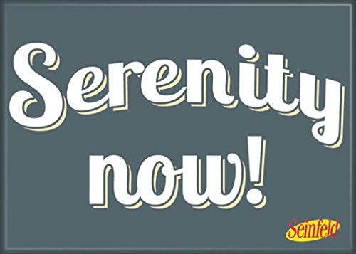 Ata-Boy Seinfeld TV Show Serenity Now 2.5" x 3.5" Magnet for Refrigerators and Lockers - Image 5