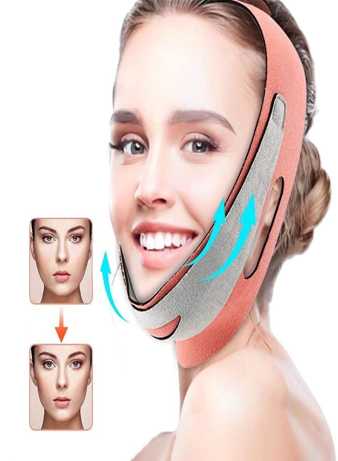 HARDIJ Face Slimming Strap - Adjustable V-Line Belt for Men And Women, Double Chin Reducer, Face Shaper For Lifted Contours And Toned Jawline - (Pack Of 1) - Image 2