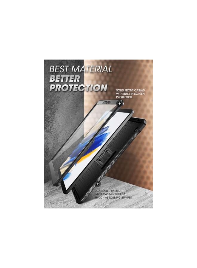 SupCase Unicorn Beetle Pro Case For Samsung Galaxy Tab A9 8.7 Inch 2023 With Built In Screen Protector And Kickstand Full Body Rugged Protective Case Black - Image 4