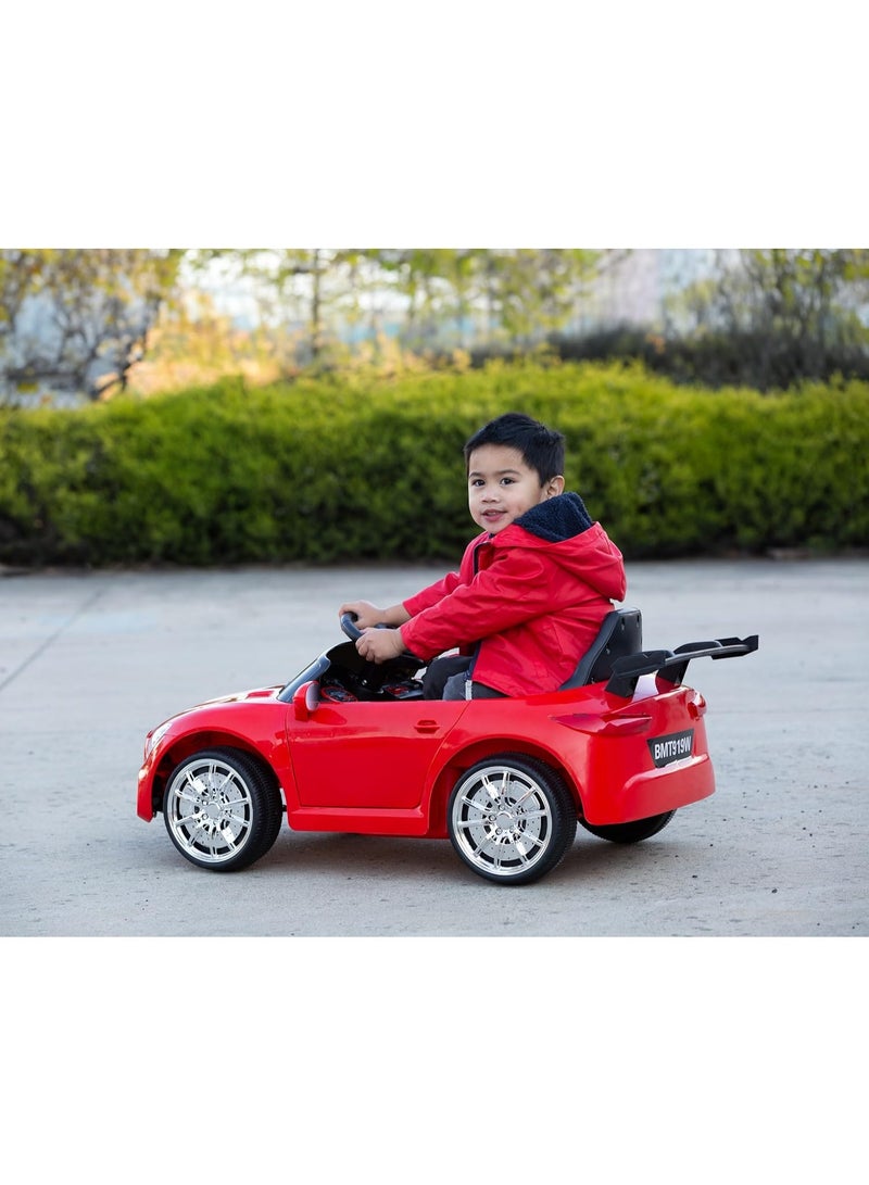 BABYCARA 12V Battery Rechargeable Operated Sports Ride on Car for Kids with Remote Controller Music Sound & Light Electric  2 to 5 Years  - Image 5