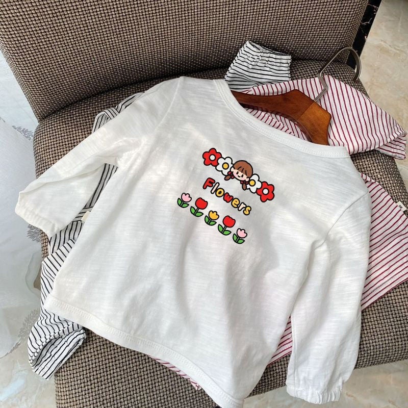 Soft And Thin Summer Baby Cardigan For Boys And Girls, Long-Sleeved Pure Cotton Breathable Jacket, Sun Protection Shirt, Air-Conditioned Clothing - Image 5