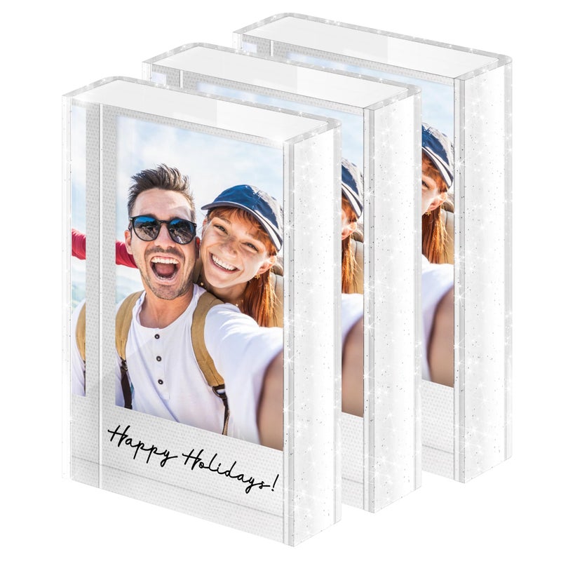 WINKINE Polaroid Photo Frames Instax Mini Film Frame 2x3 Instant Picture Frame for Fujifilm Instax Mini Film Polaroid Film Frame for Desktop Tabletop Small Photo Frames