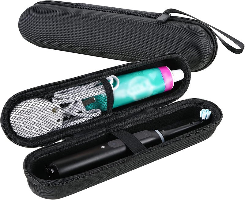 Adorila Electric Toothbrush Case Travel Portable Toothbrush Carrying Bag Compatible with Philips 4100 5100 6100 6500 7500 9300 Compatible with OralB Pro 1000 1500 2000 3000 3500 - Image 1
