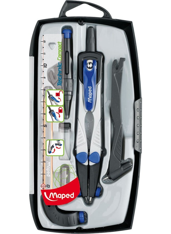Maped Compass Set Technic Compact 4-Piece Legs 538717 